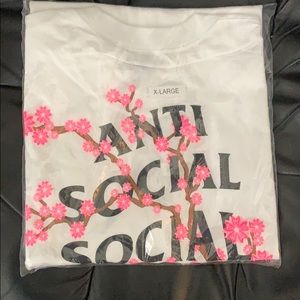 Anti social social club cherry blossom tee